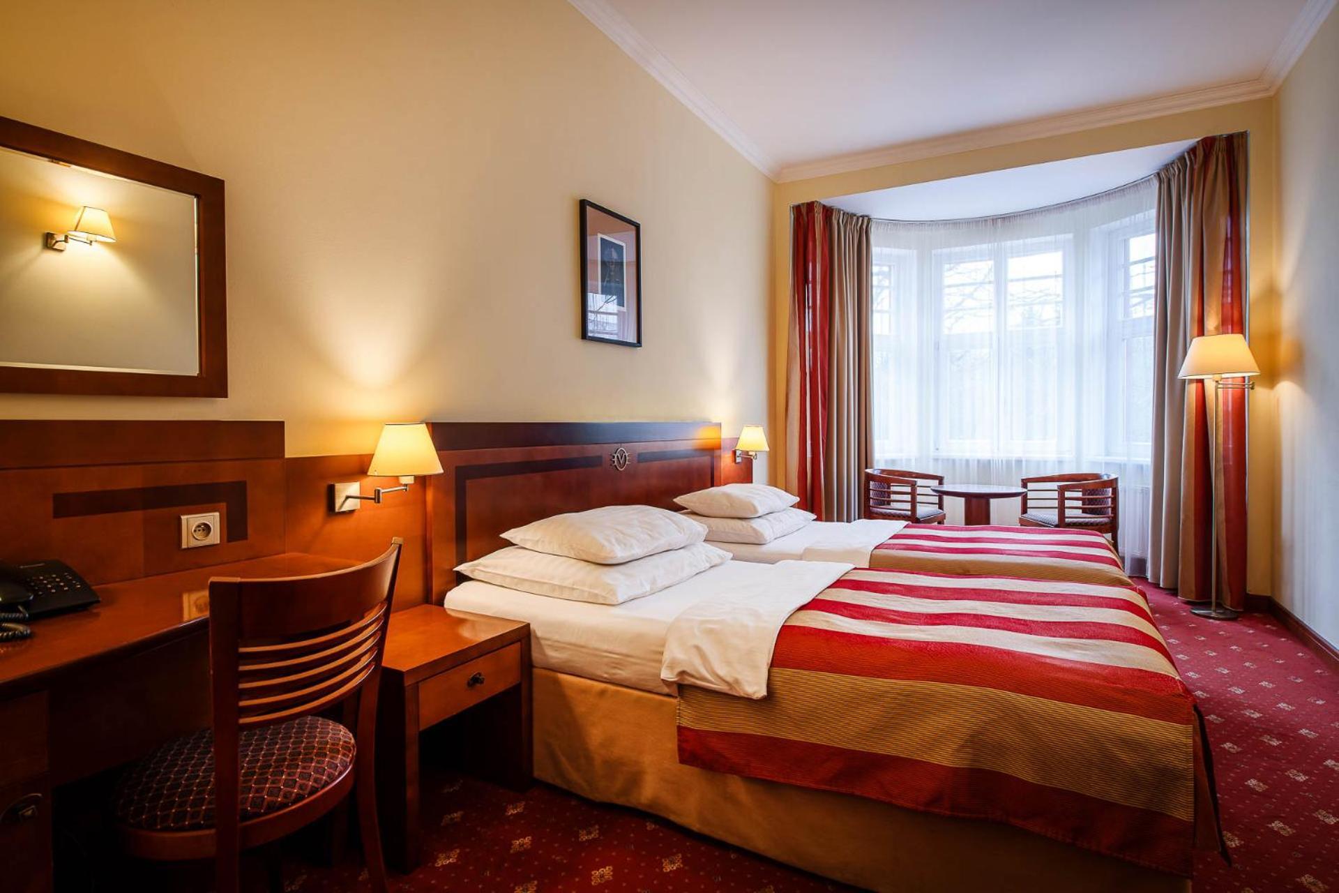 Doppel-/Zweibettzimmer mit Zugang zum Spa